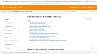 
                            10. Erste Schritte mit Ihrem STRATO-Server: Alle Infos | STRATO