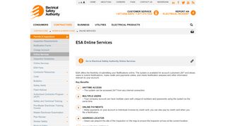 
                            8. ESA Online Services - EsaSafe