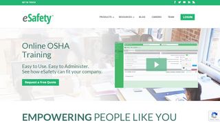 
                            1. eSafety - OSHA Training Online