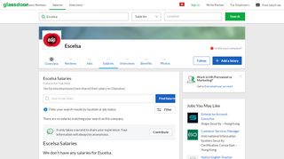 
                            4. Escelsa Salaries | Glassdoor.com.hk