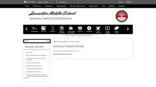 
                            3. eSchool Parent Portal - Lancaster Central School District