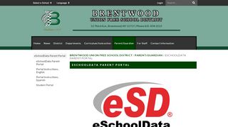 
                            7. eSchoolData Parent Portal - Brentwood Union Free School District