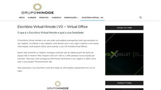 
                            3. Escritório Virtual Hinode (VO) | Entenda tudo sobre …