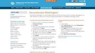 
                            4. ESDWAGOV - SecureAccess Washington