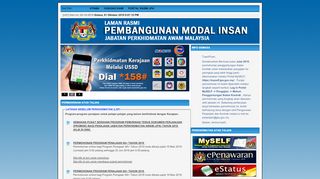 
                            6. eSILA -Portal Rasmi Pembangunan Modal Insan-