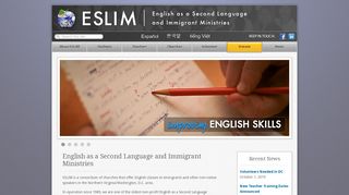 
                            2. ESL and Immigrant Ministries: Over 20 Years of Providing ESL ...