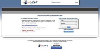 
                            10. eSoft Planner Admin Login