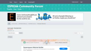 
                            6. ESP Easy Password - Everything ESP8266