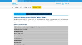 
                            9. Esqueci meu login para entrar no site. Como faço …