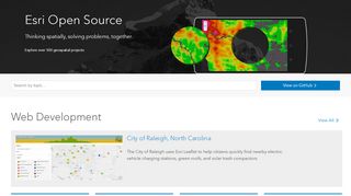 
                            6. Esri GitHub | Open Source and Example Projects from the Esri ...