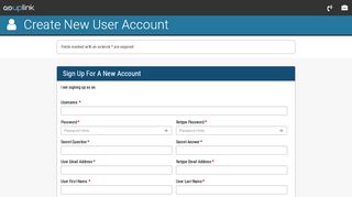 
                            3. ESS: Create New User Account