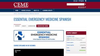 
                            9. Essential Emergency Medicine Spanish | CEME