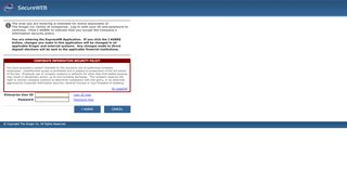 
                            7. ess.kroger.com - SecureWEB Login