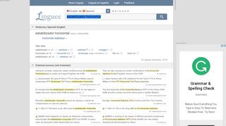 
                            8. estabilizador horizontal - English translation – Linguee