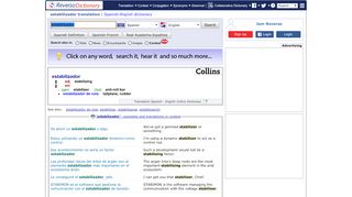 
                            1. estabilizador translation English | Spanish dictionary ...