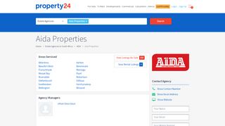 
                            7. Estate Agency profile for Aida Properties - property24.com