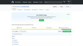 
                            3. esthefanielanza/animated-login: Simple react login app with ... - GitHub