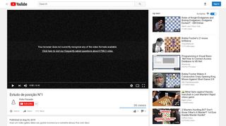 
                            7. Estudo de posição N°1 - YouTube