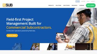 
                            2. eSUB Construction Software (watch case study videos)