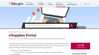 
                            11. eSupplier Portal - Ohio.gov