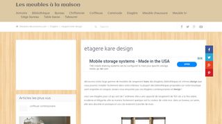 
                            9. etagere kare design - meubles-decorations.com