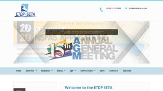 
                            2. ETDP SETA: Home