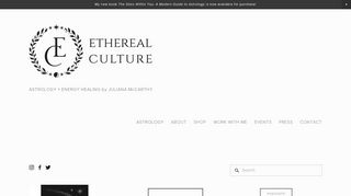 
                            8. ETHEREAL CULTURE ASTROLOGY by Juliana McCarthy