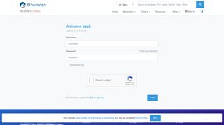 
                            5. Etherscan Login Page