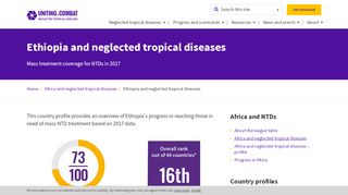 
                            4. Ethiopia and neglected tropical diseases | Uniting to Combat NTDs