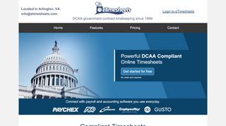 
                            6. eTimesheets | DCAA Compliant Time Tracking Software