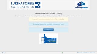 
                            8. Eureka Forbes Training - Signin - Haveaskill