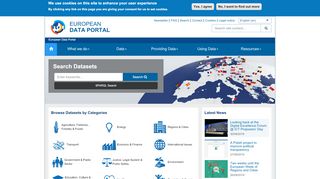 
                            7. European Data Portal: Home page