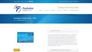 
                            7. European Diesel Card – EDC - Fuelwise - leading …