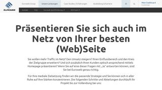 
                            2. Euroweb Full-Service-Konzept – Webdesign und Medienberatung