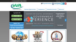 
                            2. eVA - Virginia's eProcurement Marketplace