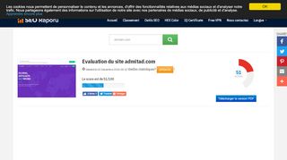 
                            7. Evaluation de site web | admitad.com