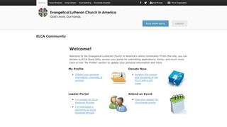 
                            1. Evangelical Lutheran Church in America