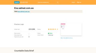 
                            8. Eva.salmat.com.au: Phantom Login - Easy Counter
