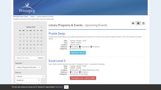 
                            9. Event Calendar - LibCal - Winnipeg Public Library