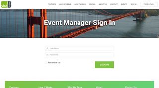 
                            4. Event Manager Sign-in - VBO Tickets