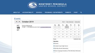 
                            7. Events | Monterey Peninsula Unified School District