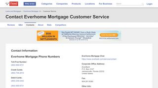 
                            1. ᐅ Everhome Mortgage Customer Service Phone Number (800 ...