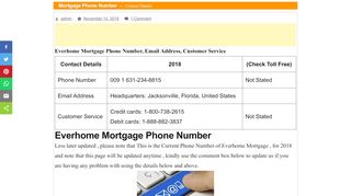 
                            6. Everhome Mortgage Phone Number, Email Address, Customer ...