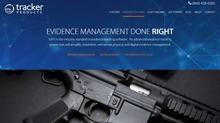 
                            3. Evidence Management - Tracker Products