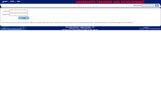 
                            3. eWarrant.Login - Kentucky State Police