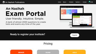 
                            1. Exam Portal | An Nasihah Publications