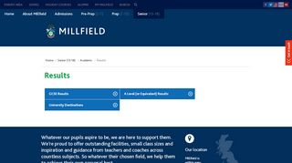 
                            4. Exam Results | Millfield | Millfield