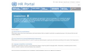 
                            8. EXAMINATIONS | HR Portal