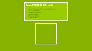 
                            2. Example PBS KIDS GO! Login / Signup Implementation