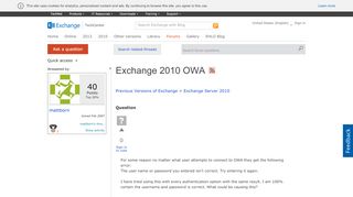 
                            6. Exchange 2010 OWA - social.technet.microsoft.com